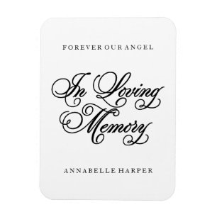 In Love Memory Memorial Magnet