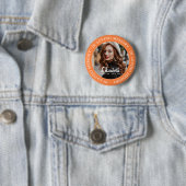In Love Memory Memorial Modern Custom Foto Button (Beispiel)