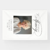 "In Love Memory!" Memorial, Name, Foto Banner (Horizontal)