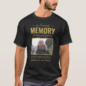 In Love Memory Memorial Picture T-Shirt (Vorderseite)