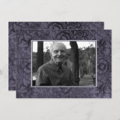 In Love Memory Memoriam Death Notice Foto Einladung (Vorne/Hinten)