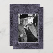 In Love Memory Memoriam Death Notice Foto Einladung (Vorne/Hinten)