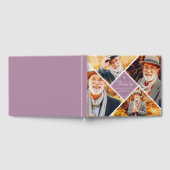In Love Memory Modern Cross Multi Foto Gästebuch (Voll)