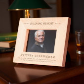 In Love Memory Modern Simple Minimalistisch Geätzte Rahmen