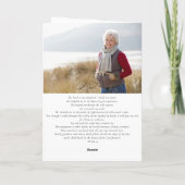 In Love Memory Obituary Foto Collage Memorial N (Rückseite)