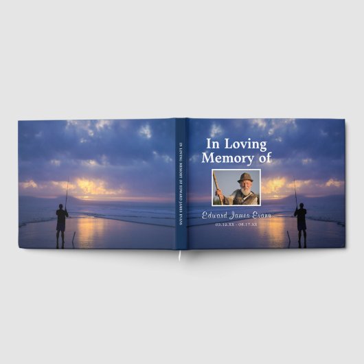 In Love Memory | Ocean Fisherman Memorial Gästebuch (Voll)