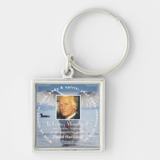 In Love Memory of Foto Schlüsselanhänger HAMbyWG (Vorne)