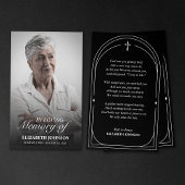 In Love Memory of Funeral Memorial Card Foto