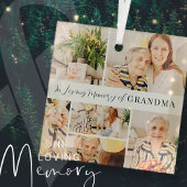 In Love Memory of Oma Moderne Fotosammlung Ornament Aus Glas