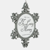 In Love Memory Ornament Keepake (Links)