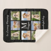 In Love Memory Personalisierte Fotos Pet Memorial Sherpadecke (Vorderseite (Horizontal))