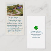 In Love Memory Picture Card Visitenkarte (Vorne/Hinten)