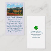 In Love Memory Picture Sympathy Card Visitenkarte (Vorne/Hinten)