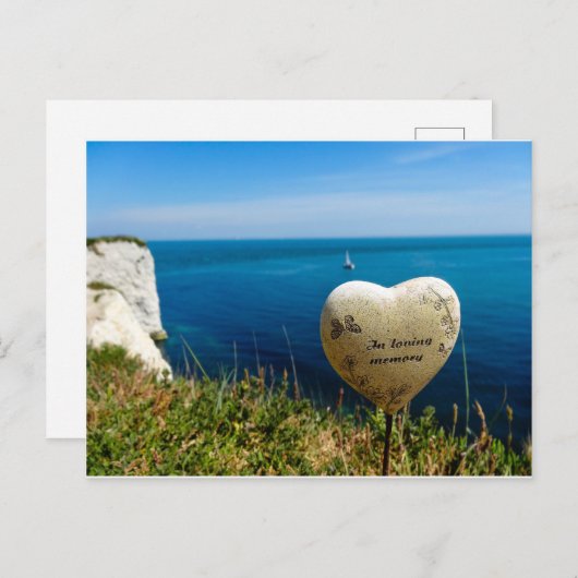 In Love Memory Postcard Postkarte (Vorne/Hinten)
