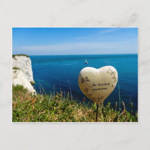 In Love Memory Postcard Postkarte