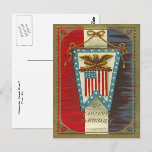 In Love Memory Postkarte (Vorne/Hinten)