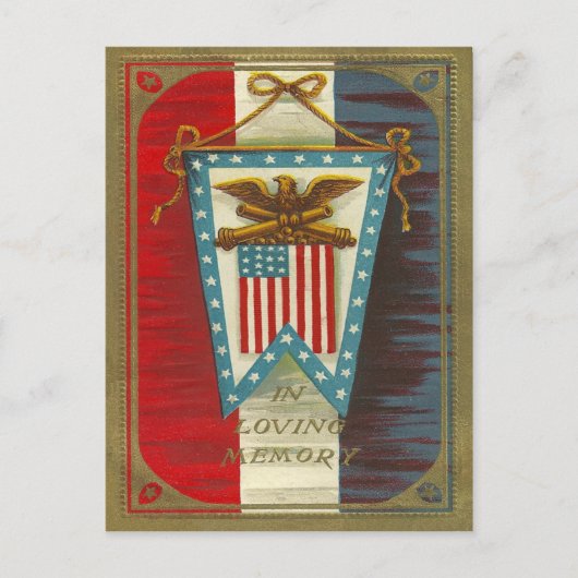 In Love Memory Postkarte (Vorderseite)