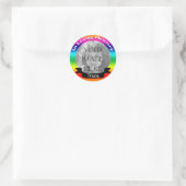 In Love Memory Rainbow Foto Stickers (Tasche)