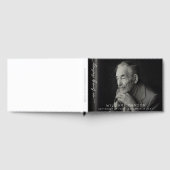 In Love Memory Remembrance Foto Beerdigung Gästebuch (Voll)