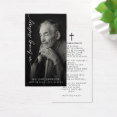 In Love Memory Remembrance Foto Beerdigung Gebet (Schreibtisch)