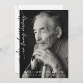 In Love Memory Remembrance Foto Beerdigung Programm (Vorne/Hinten)