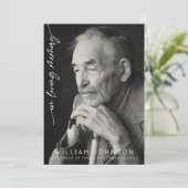 In Love Memory Remembrance Foto Beerdigung Programm (Stehend Vorderseite)