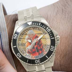 In Love Memory Remembrance Foto Watch Armbanduhr