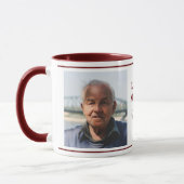 In Love Memory Remembrane 2 Foto Keepake Tasse (Links)