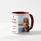 In Love Memory Remembrane 2 Foto Keepake Tasse (VorderseiteRechts)