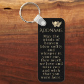 In Love Memory Schlüsselanhänger (Vorderseite)