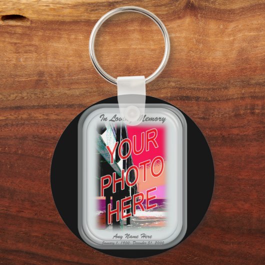 In Love Memory Schlüsselanhänger (Vorderseite)