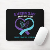 In Love Memory Son Suizidprävention Bewusstsein Mousepad (Mit Mouse)