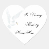 In Love Memory Sticker (Vorderseite)