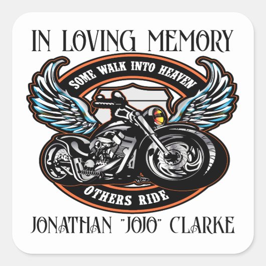 In Love Memory Sticker (Vorderseite)