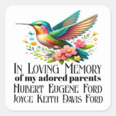 In Love Memory Sticker (Vorderseite)