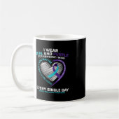 In Love Memory Suizidprävention Bewusstsein Kaffeetasse (Links)