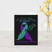 In Love Memory Suizidprävention Bewusstsein Karte (Gelbe Blume)