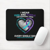In Love Memory Suizidprävention Bewusstsein Mousepad (Mit Mouse)