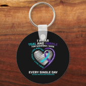 In Love Memory Suizidprävention Bewusstsein Schlüsselanhänger (Vorderseite)