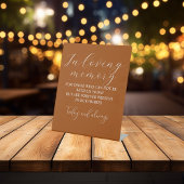 In Love Memory Terracotta Memorial unterzeichnen H Sockelschild