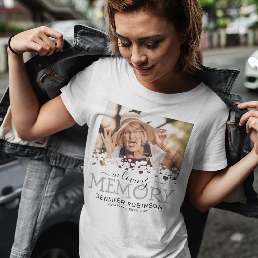 In Love Memory Tribute T-Shirt