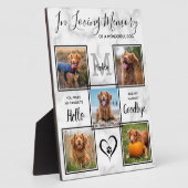 In Love Memory Unique 5 Foto Pet Memorial Fotoplatte (Seite)