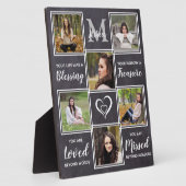 In Love Memory Unique Foto Collage Memorial Fotoplatte (Seite)