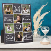 In Love Memory Unique Foto Collage Memorial Fotoplatte (Seite)