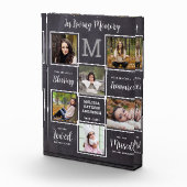 In Love Memory Unique Picture Collage Memorial Fotoblock (Rechts)