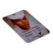 In Love Memory unser Brother Premium Magnet (Rechte Seite)