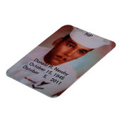 In Love Memory unser Brother Premium Magnet (Linke Seite)