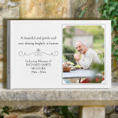 In Love Memory Vertical Foto Condolences Gästebuch