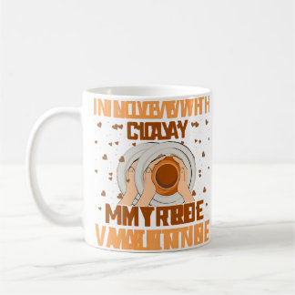 In Love With Clay Mein wahrer Valentinstag - Keram Kaffeetasse