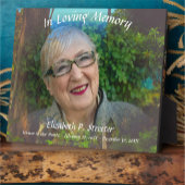 In Loving Memory 1017 Fotoplatte